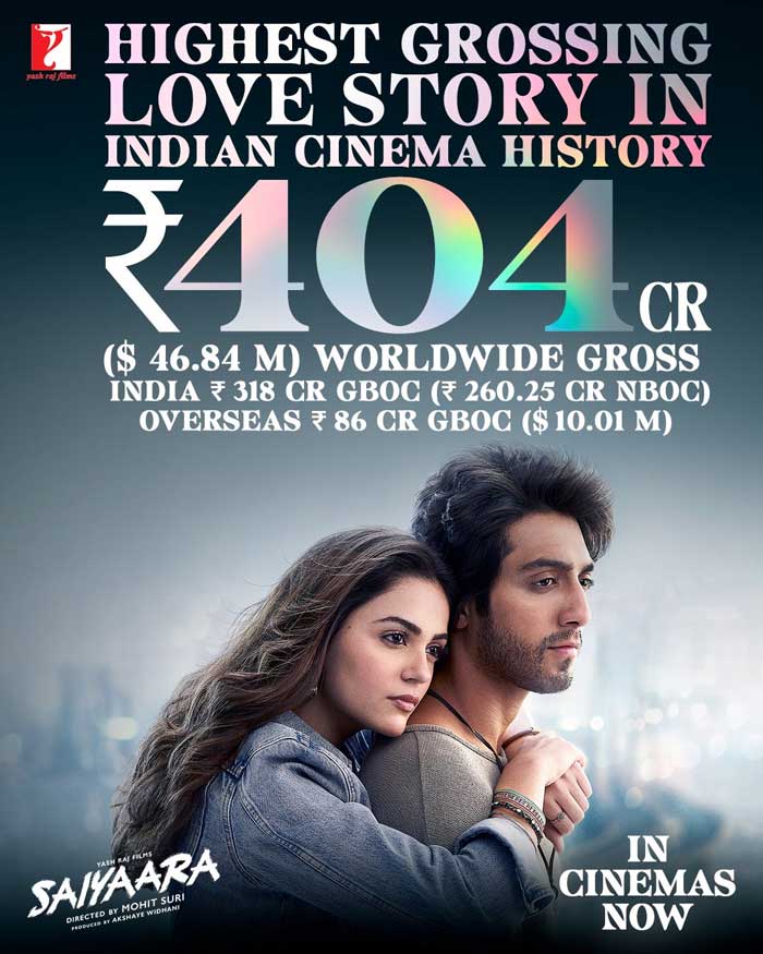 Saiyaara - Highest Grosser Of The Year