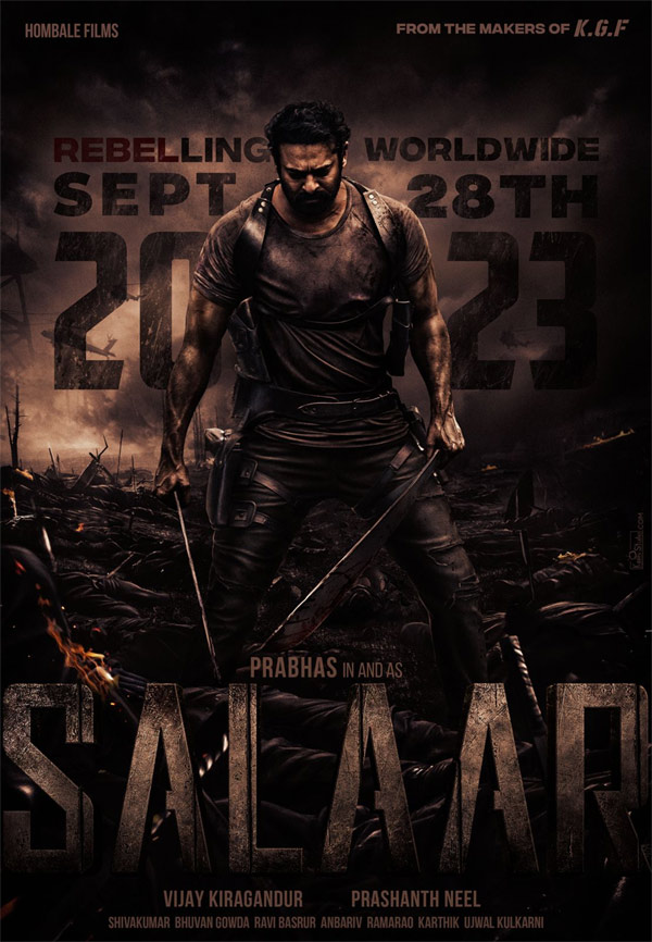  Salaar movie's massive update: Release date out