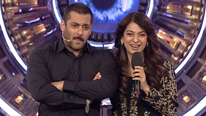 Salman Khan And Juhi Chawla