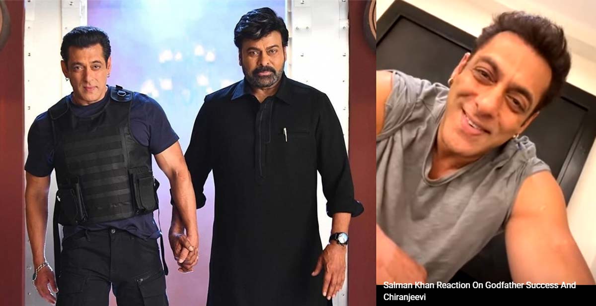 Salman Khan Congratulates Chiranjeevi through video message