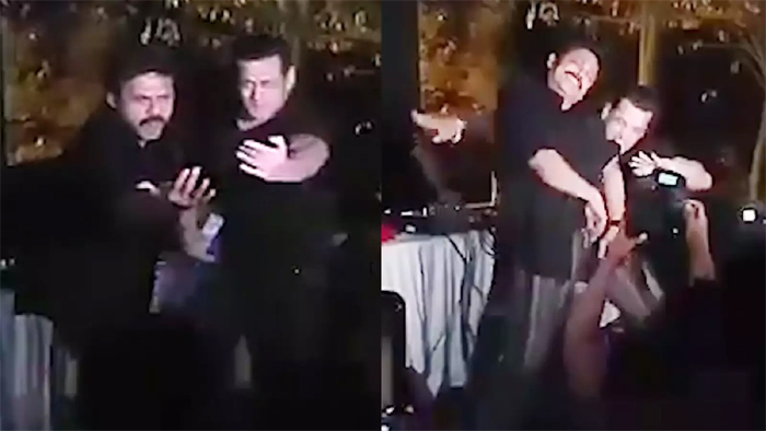 Salman Khan dances with Venkatesh