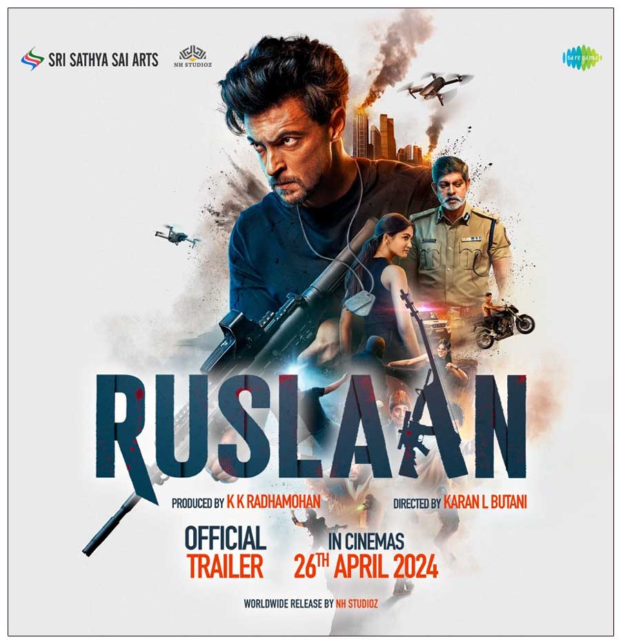 Salman Khan Nephew Ayush Sharma Ruslaan Trailer Out