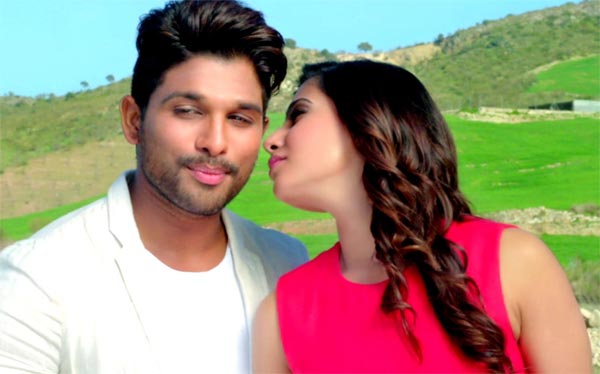 Samantha, Allu Arjun