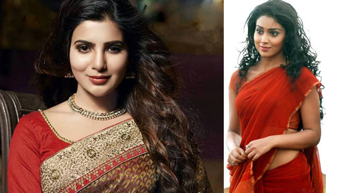 Samantha and Shriya Saran