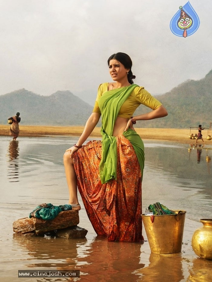 Samantha's Delight with Rangasthalam Teaser