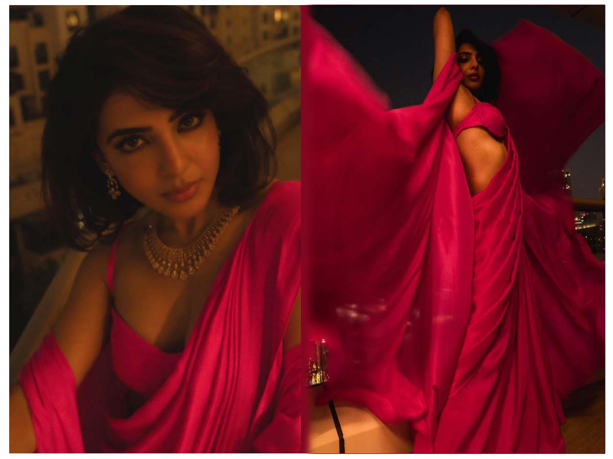 Samantha latest Insta images without Chay Tattoo