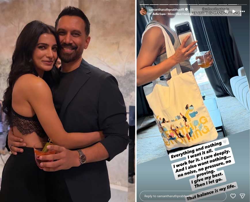 Samantha Latest Post About Married Life