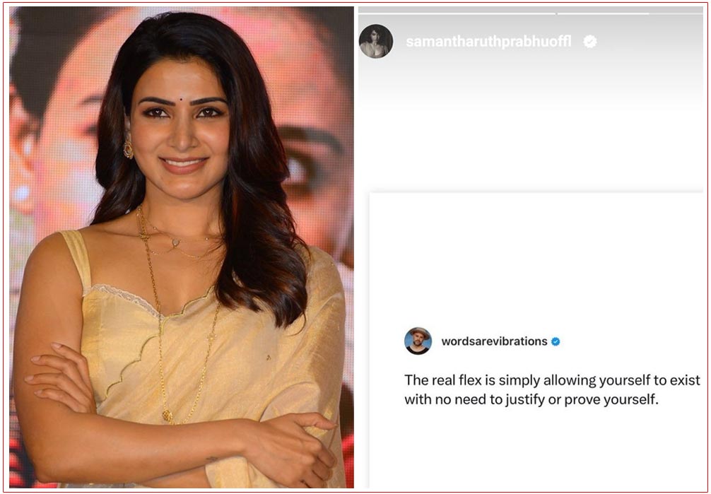 Samantha Shares Cryptic Post 