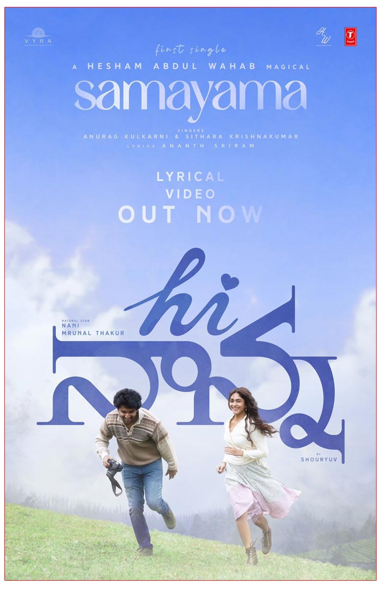 Samayama From Hi Nanna Released