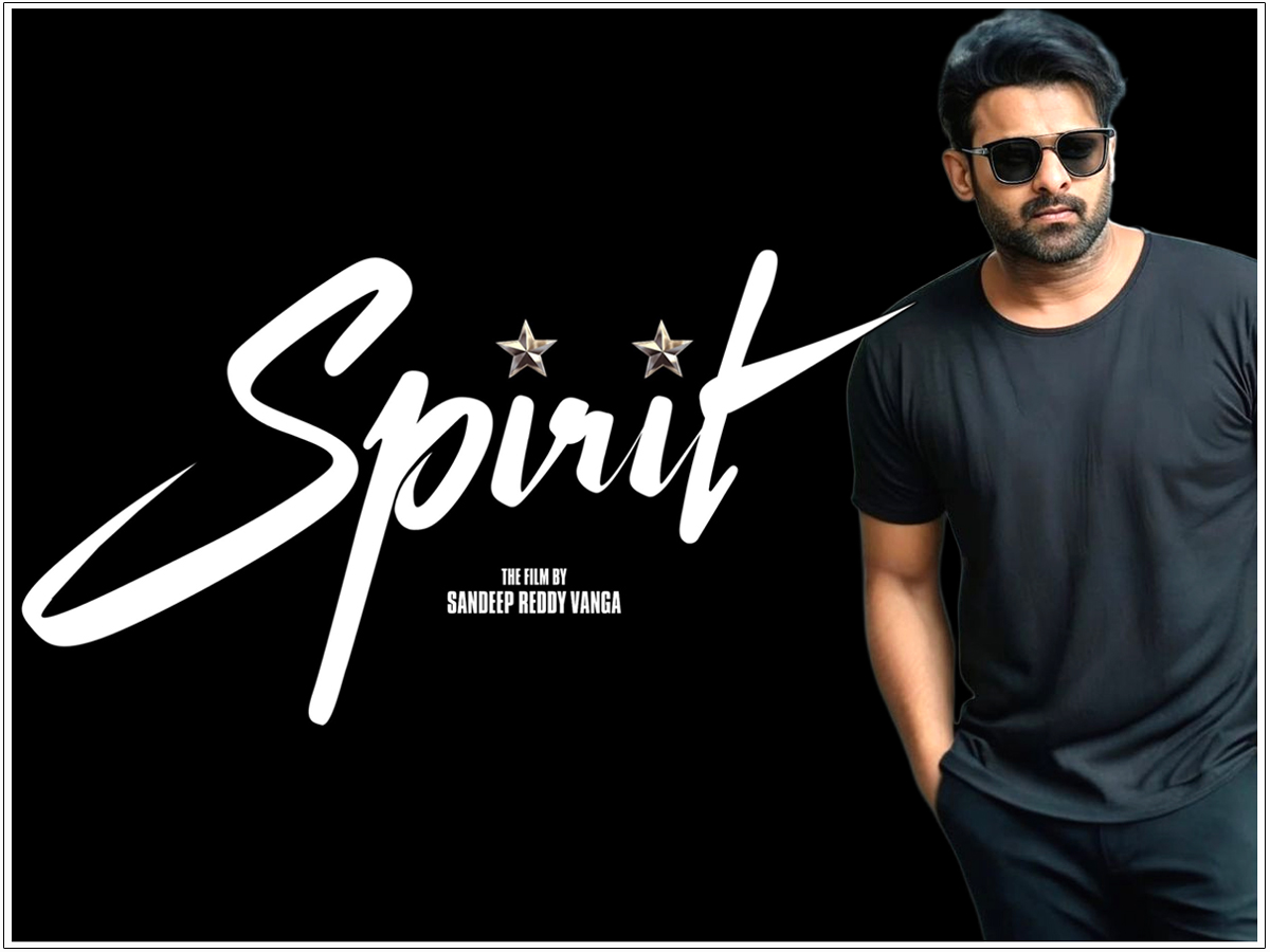 Sandeep Reddy Vanga shares Spirit story 