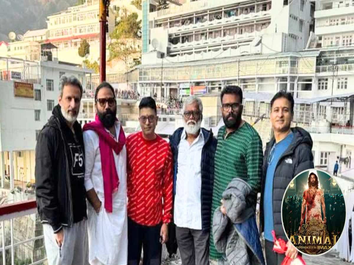 Sandeep Vanga prays at Vaishnodevi 