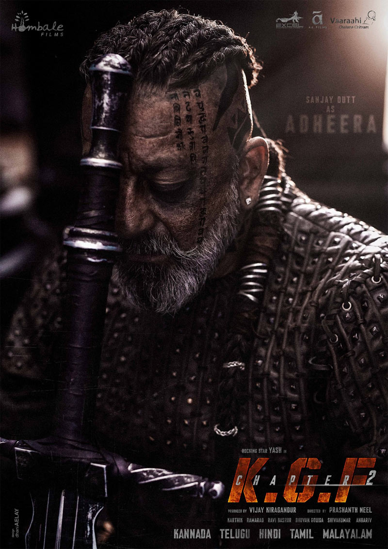 Sanjay Dutt First Look As Adheera In KGF 2