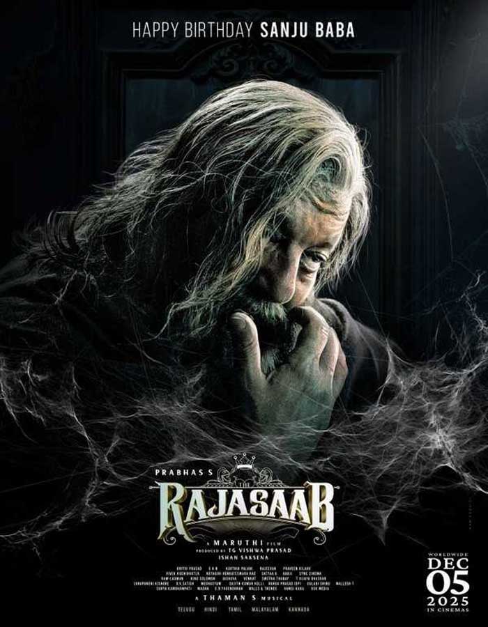 Sanjay Dutt in The Raja Saab