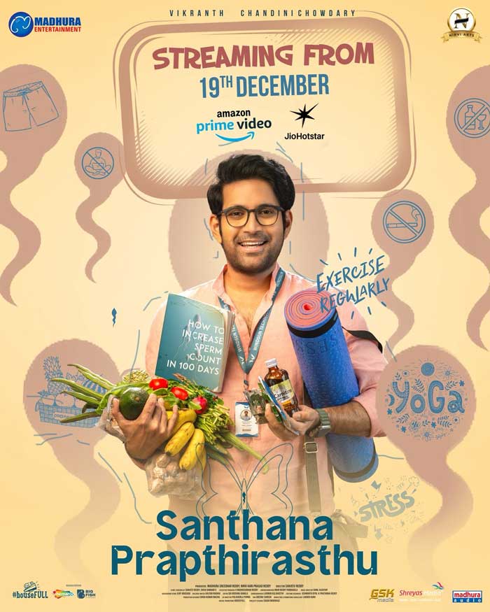 Santhana Prapthirasthu on Two OTT Platforms