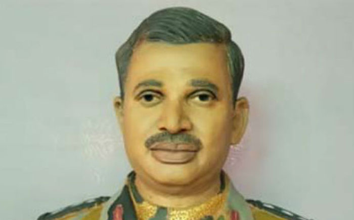 Santosh Babu's Bronze Statue Ready