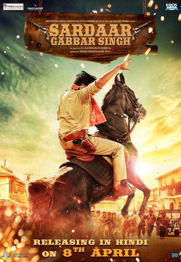 Sardaar Gabbar Singh's Hindi Version in 800 Screens on April 8