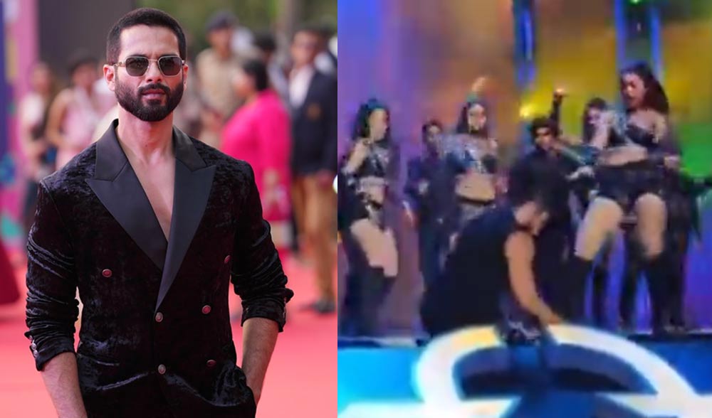  Shahid Kapoor Falls While Performing At 54th IFFI