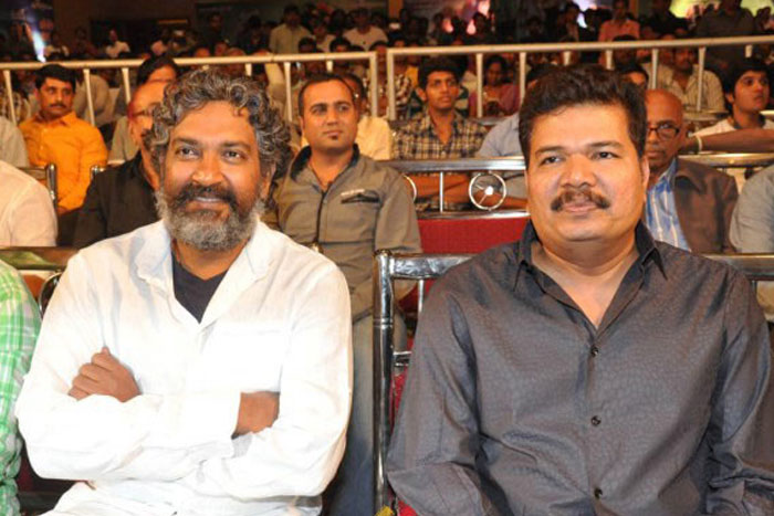 Shankar with Rajamouli