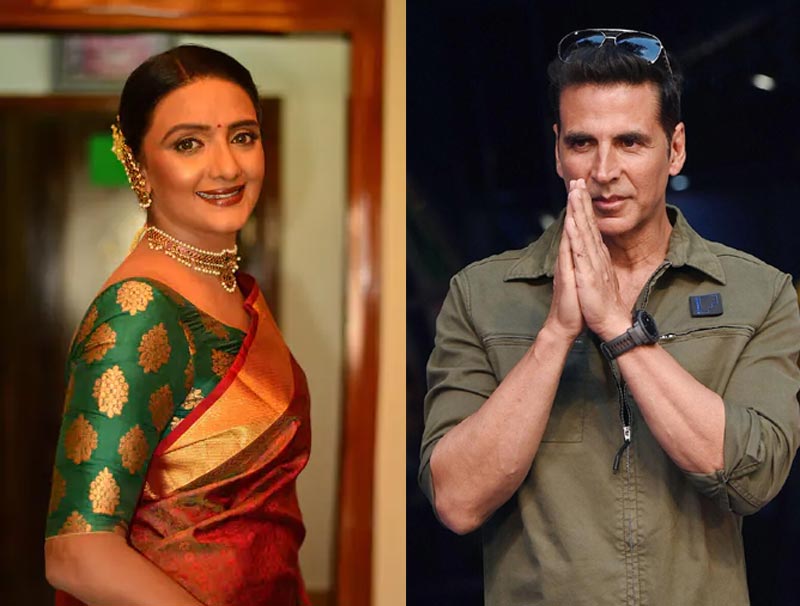 Shanti Priya takes on Akshay Kumar again 
