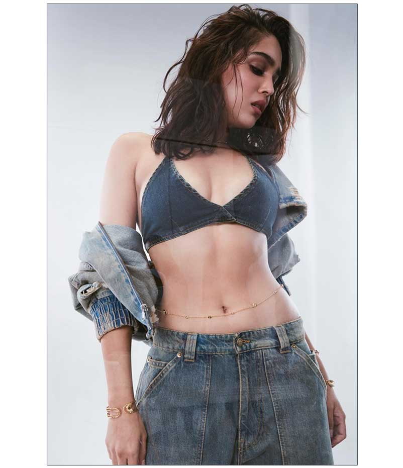 Sharvari showcasing her captivating style