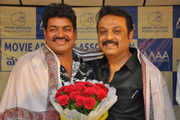 Shivaji Raja and Naresh As MAA's President and General Secretary