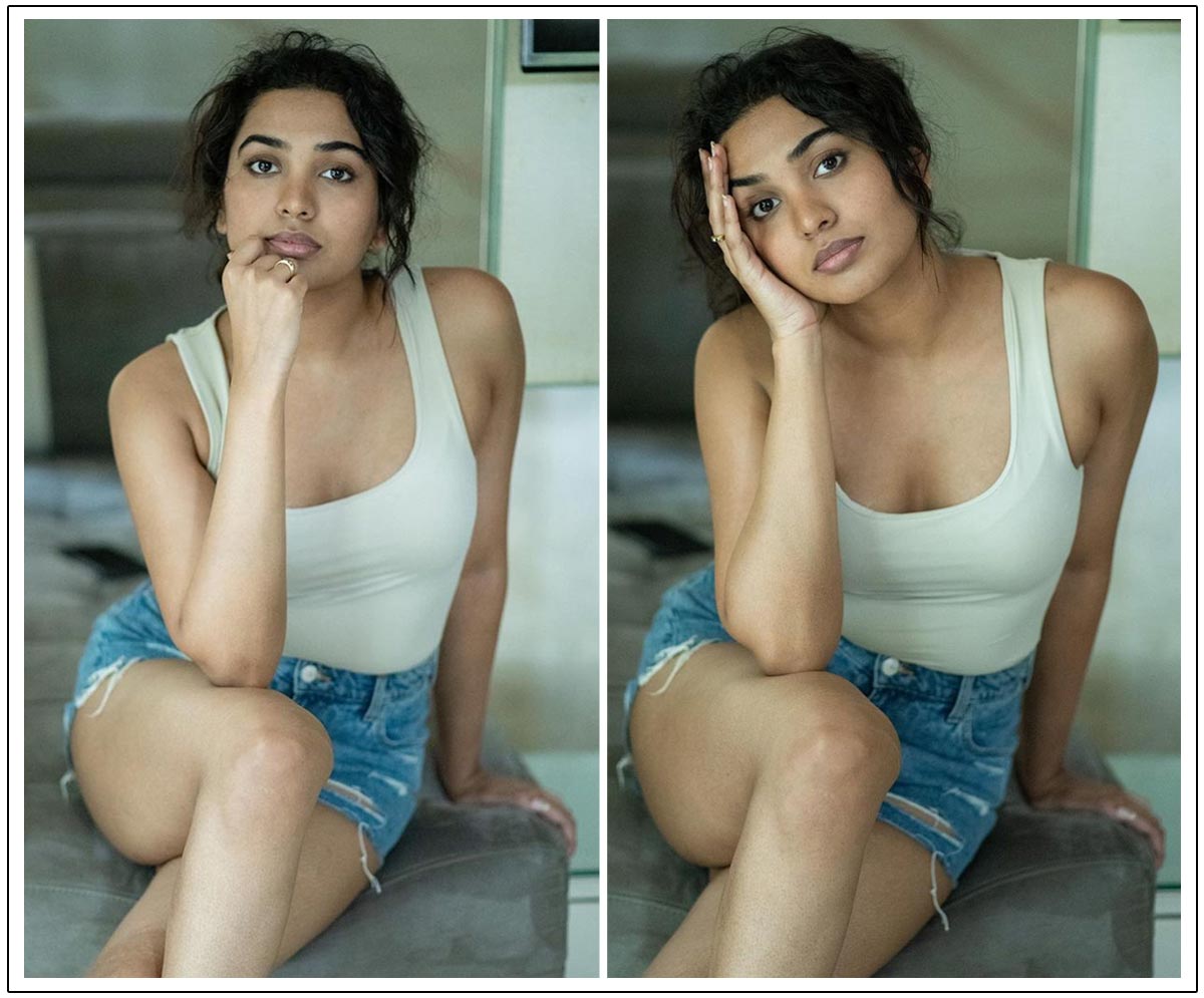 Shivathmika Rajashekar exudes effortless elegance and a casual vibe
