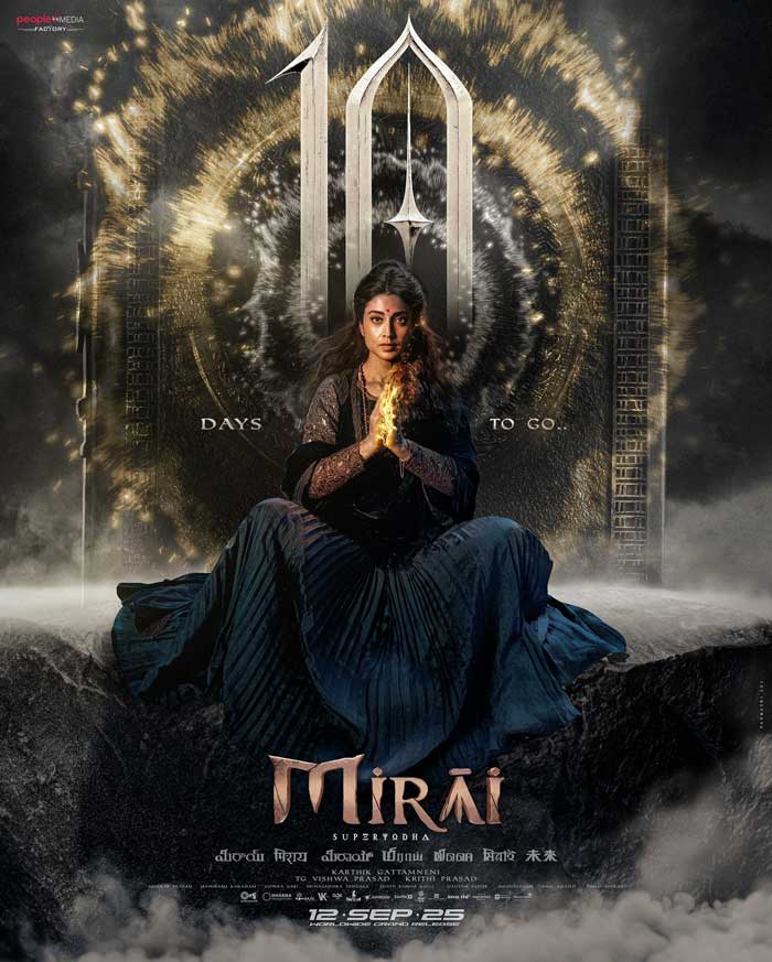 Shriya first look from Mirai