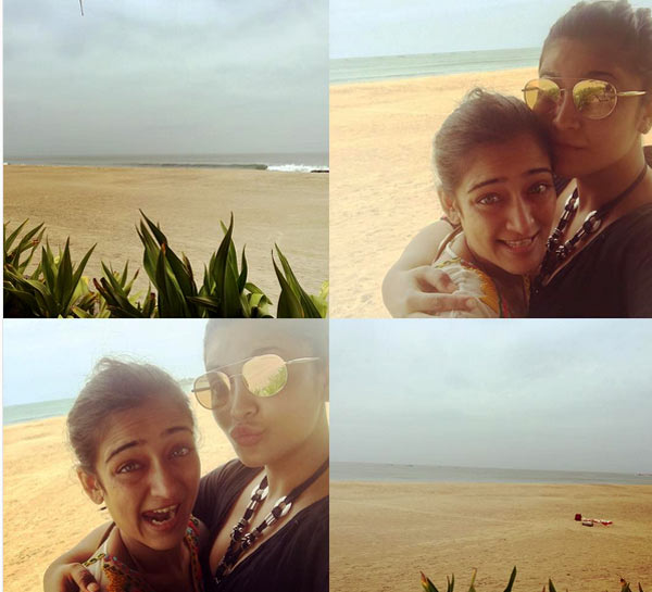 Shruti Haasan, Akshara Haasan - Beach Babies