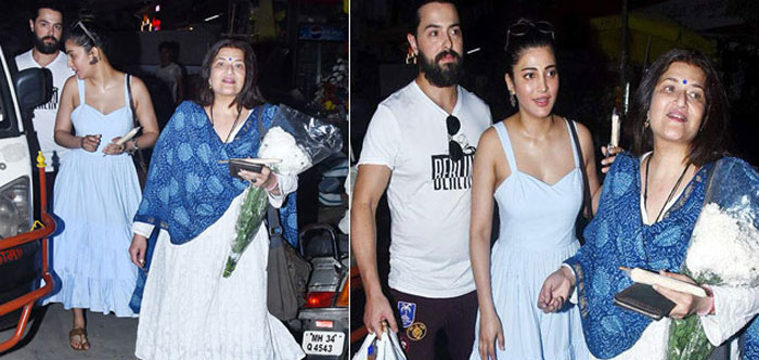 Shruti Haasan and Corsale With Sarika