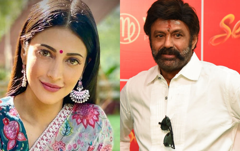 Shruti Haasan going extra mile for Balakrishna?