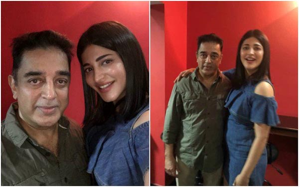 Shruti Hasan, Kamal Hasan at Behen Hogi Teri Screening