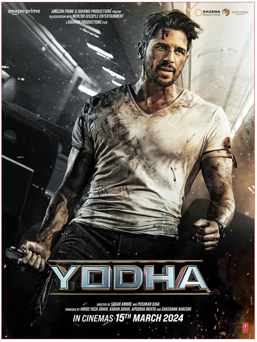 Sidharth Malhotra Yodha Releasing On March 15th 2024