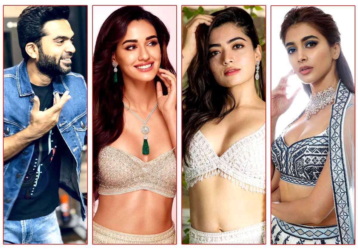 Simbu gunning for Disha Patani, Rashmika Mandanna and Pooja Hegde