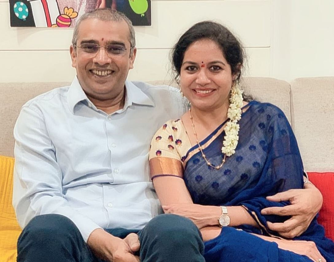 Singer Sunitha's husband in a controversy