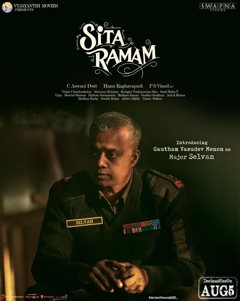 Sita Ramam: Gautam Menon's look goes viral