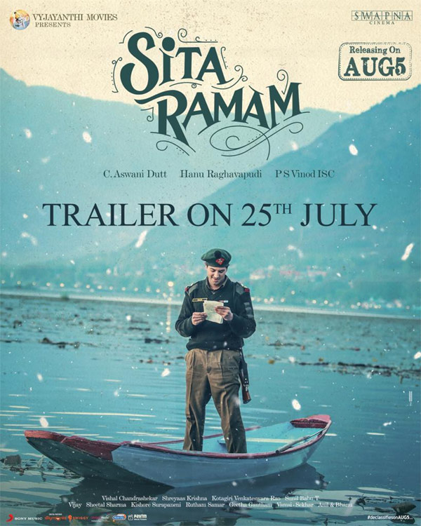 Sita Ramam trailer arriving