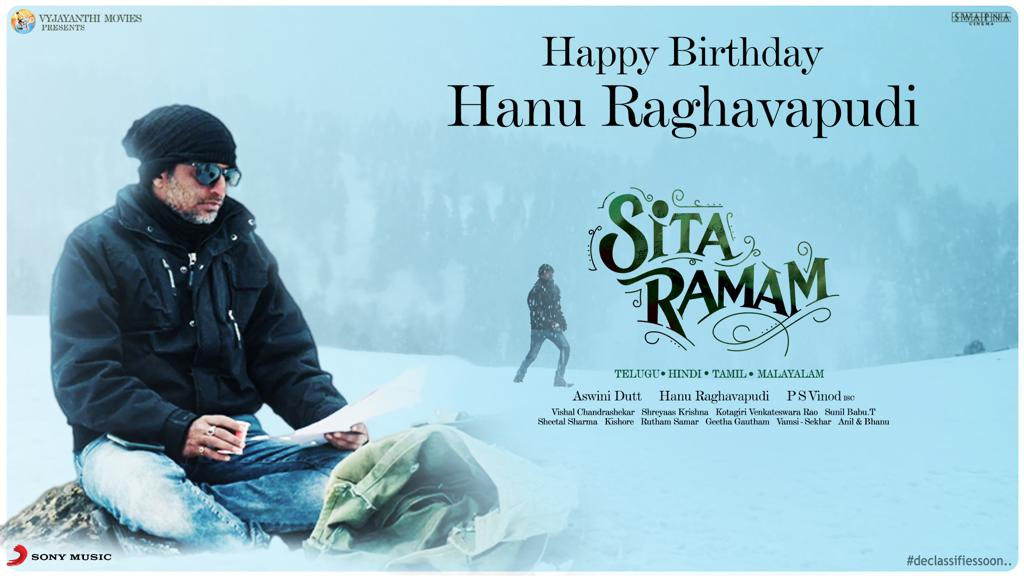 Sita Ramam:Hanu Raghavapudi's birthday celebrated in style