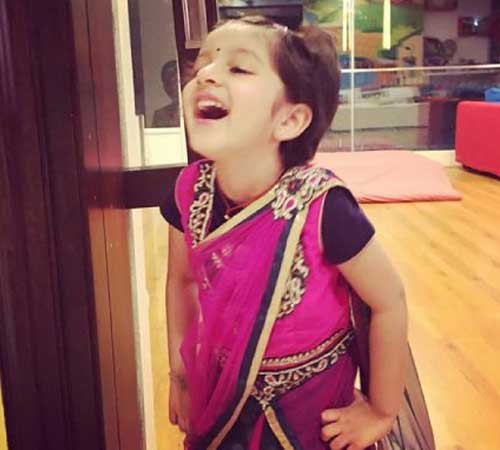 Sitara's Cute Look