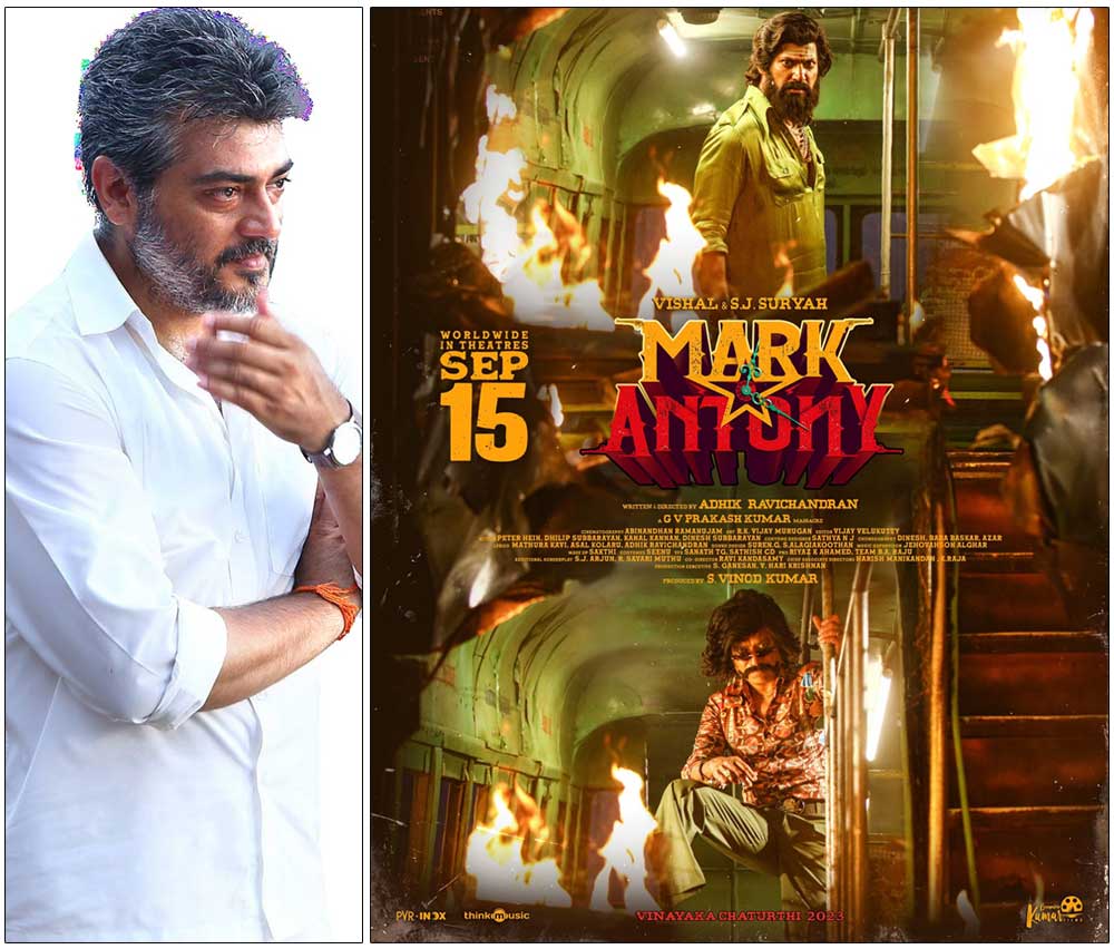 SJ Surya says that Ajith recommended him for Mark Antony