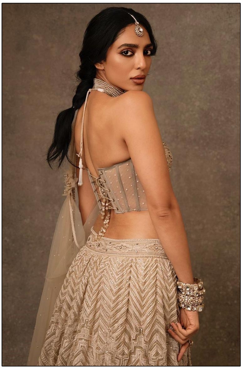 Sobhita Dhulipala captivates in a breathtaking embroidered gown