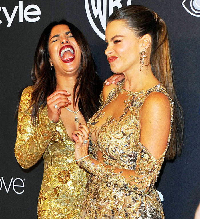 Sofia Vergara Same Pinch With Priyanka Chopra