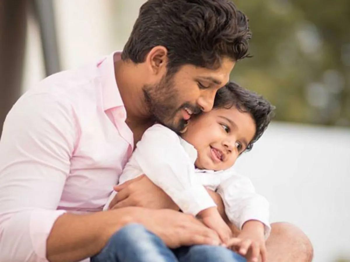 Son Ayaan surprise his dad Allu Arjun