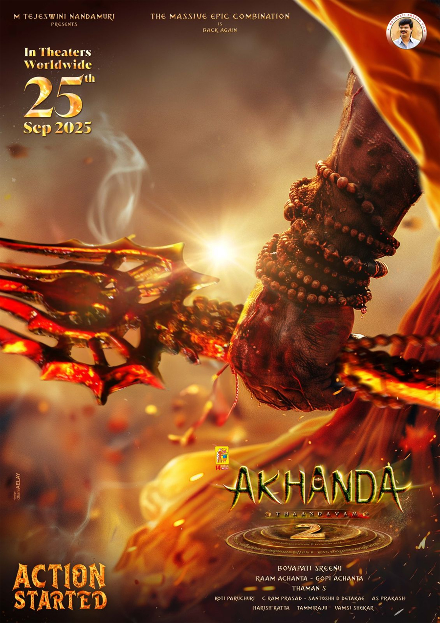 Sparks flying in Akhanda Thaandam sets