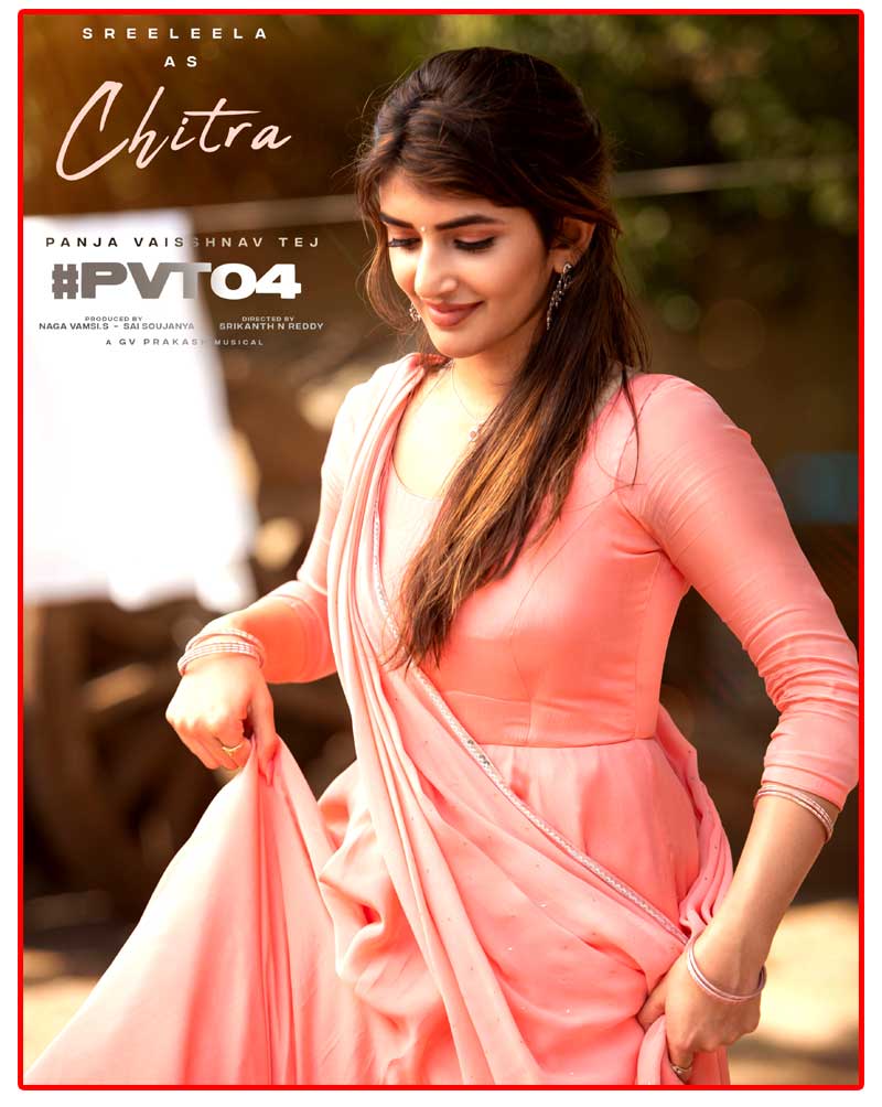 Sreeleela Playing Chitra Role in PVT04