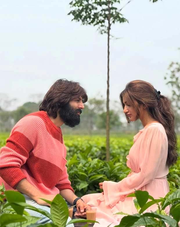 Sreeleela turns romantic in tea garden