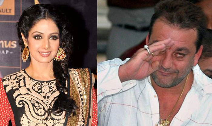 Sridevi and Sanjay Dutt