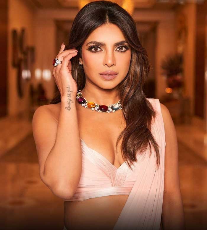 SSMB29 - Global Beauty Priyanka Chopra lands in Hyd
