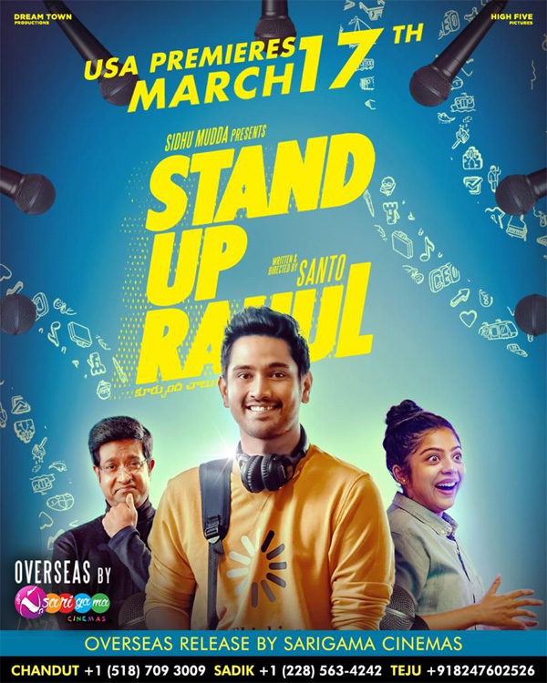 Stand Up Rahul grand US premiers planned