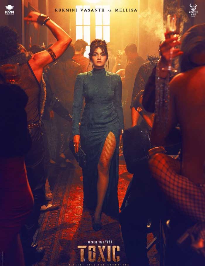 Stunning First Look Of Rukmini From Toxic