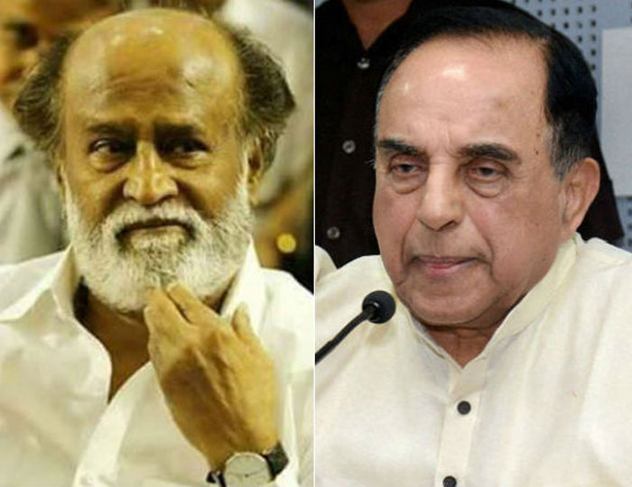 Subrahmanya Swamy's Comments on Rajinikanth